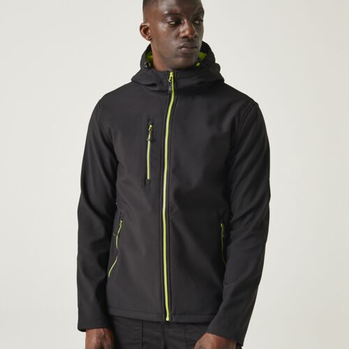 Regatta Navigate Two Layer Hooded Soft Shell Jacket Thumbnail
